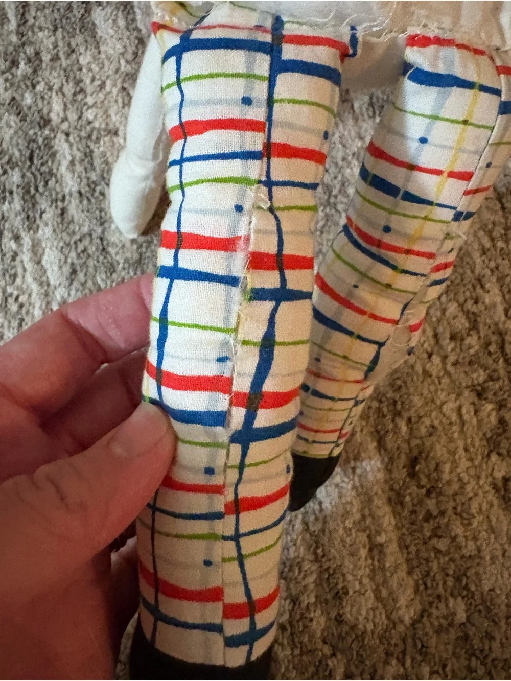 Vintage homemade Raggedy Ann and Andy Dolls